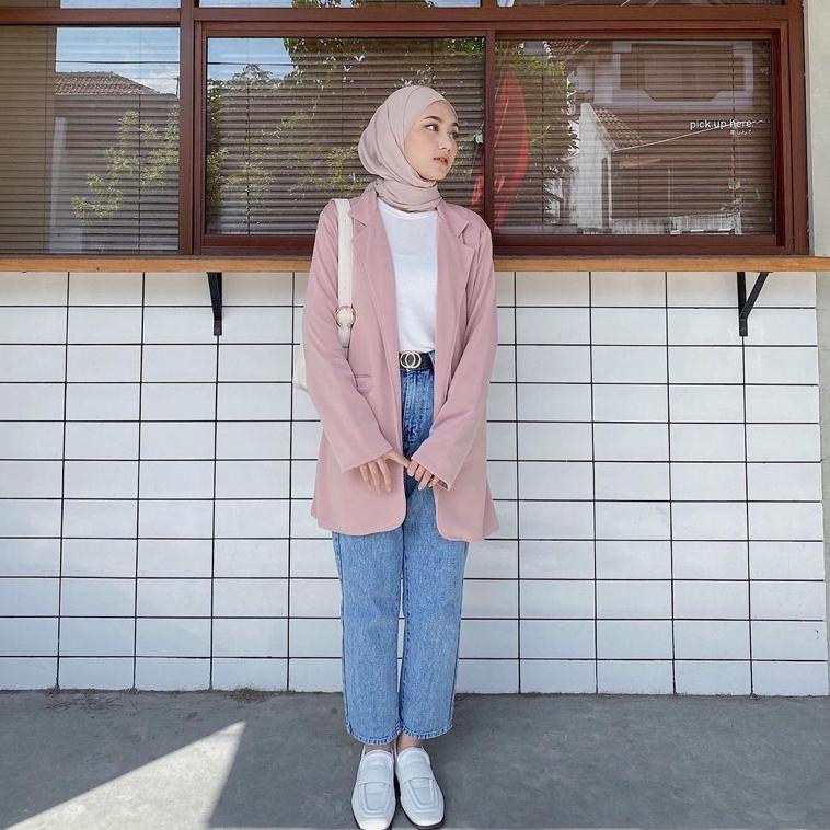 TRA.10Jn22ᴸ– BLAZER WANITA KOREA BLAZER KOREA SET PANJANG FORMAL MURAH BLEZER WANITA KOREA BLEZER KE