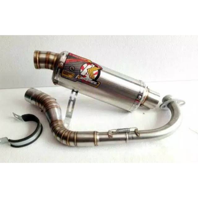 Knalpot racing Kawahara OVal buat all matic mio sporty Knalpot racing Kawahara OVal buat all matic mio sporty