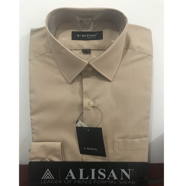 Khusus No 13 13 1 2 Kemeja Alisan Polos Warna Warni Reguler Tangan Panjang Shopee Indonesia