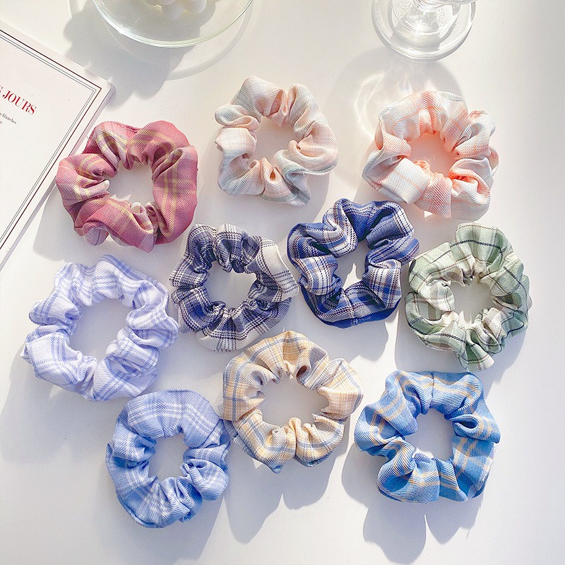 IR01 Scruncies Scrunchy Srunchie Ikat Rambut Aksesoris Hijab Fashion Wanita Korea-2