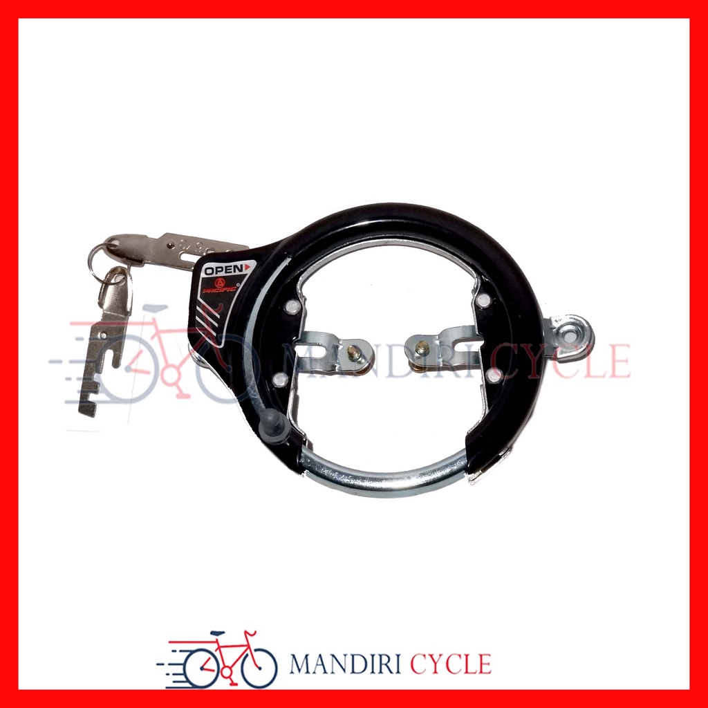 Kunci Sepeda Onthel Ontel Kuno Pacific M321 Kunci Gembok Samping Sepeda Retro Jadul