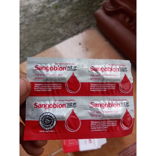 SANGOBION 1 STRIP 4 KAPSUL
