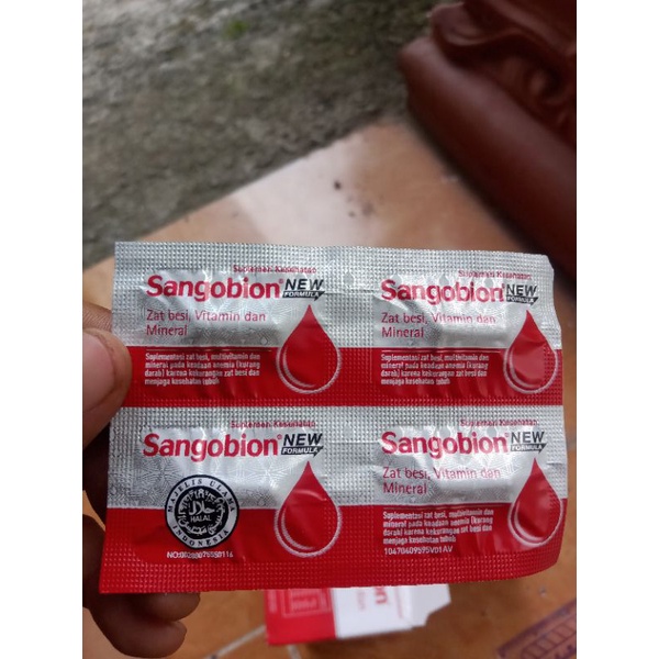 SANGOBION 1 STRIP 4 KAPSUL