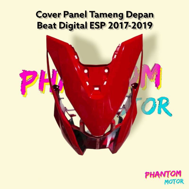 Body Depan Tameng Depan Beat FI ESP Beat ECO Digital Merah