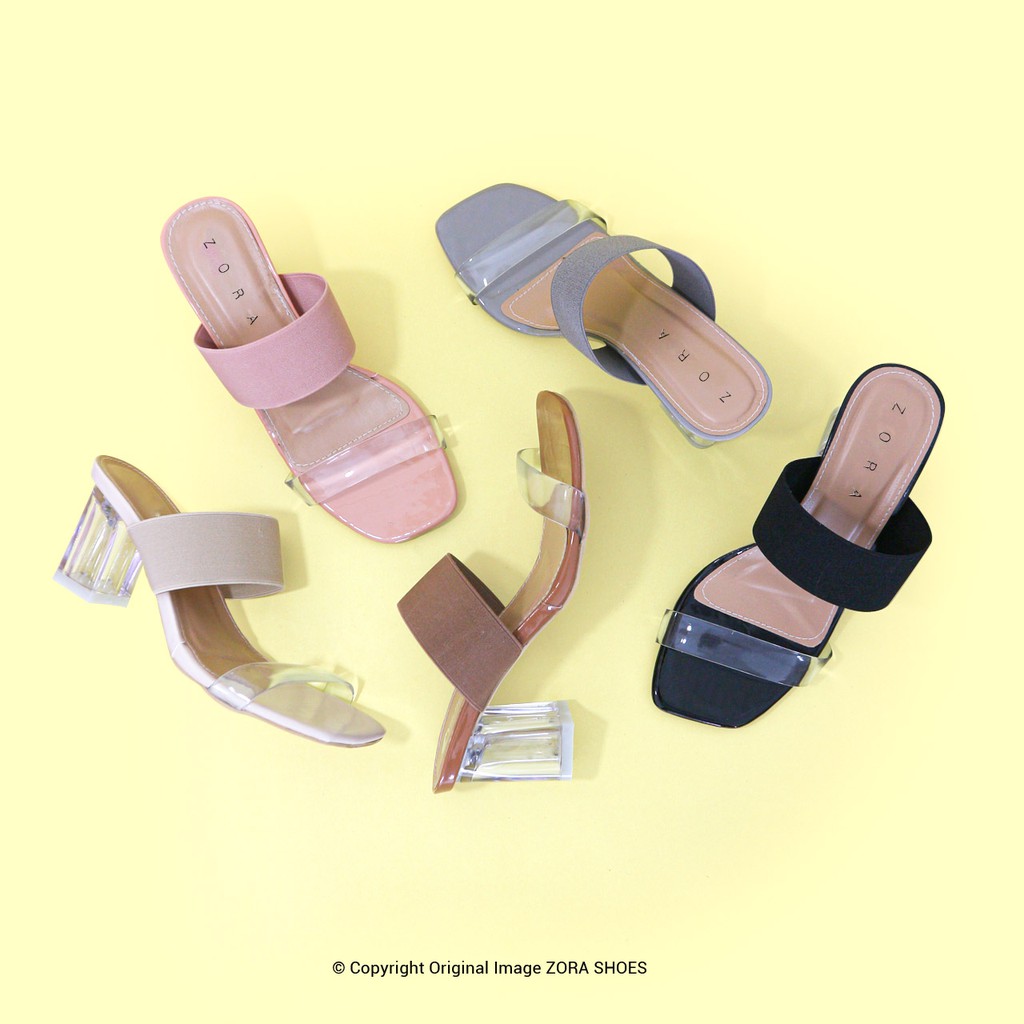 Sandal Wanita Zora Heels Wanita Amara