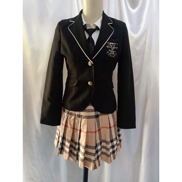 jas / cardigan sekolah korea anak remaja / seifuku seragam sekolah jepang korea ivy club, elte