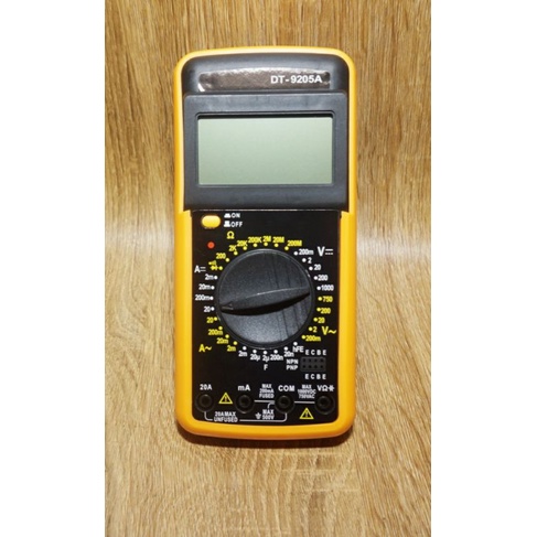 Digital Multimeter  Avometer DT-9205A Multitester Digital DT9205A