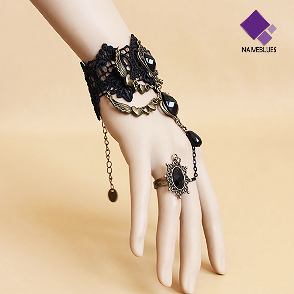 Naiveblue &gt; Gelang Tangan Rantai Bahan Alloy Untuk Wanita