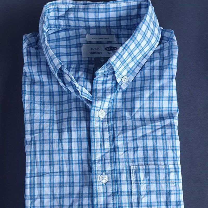 Kemeja Lengan Panjang Pria Old Navy 100% Original