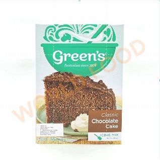 

Tepung Green'S Classic Chocolate Cake 440Gr