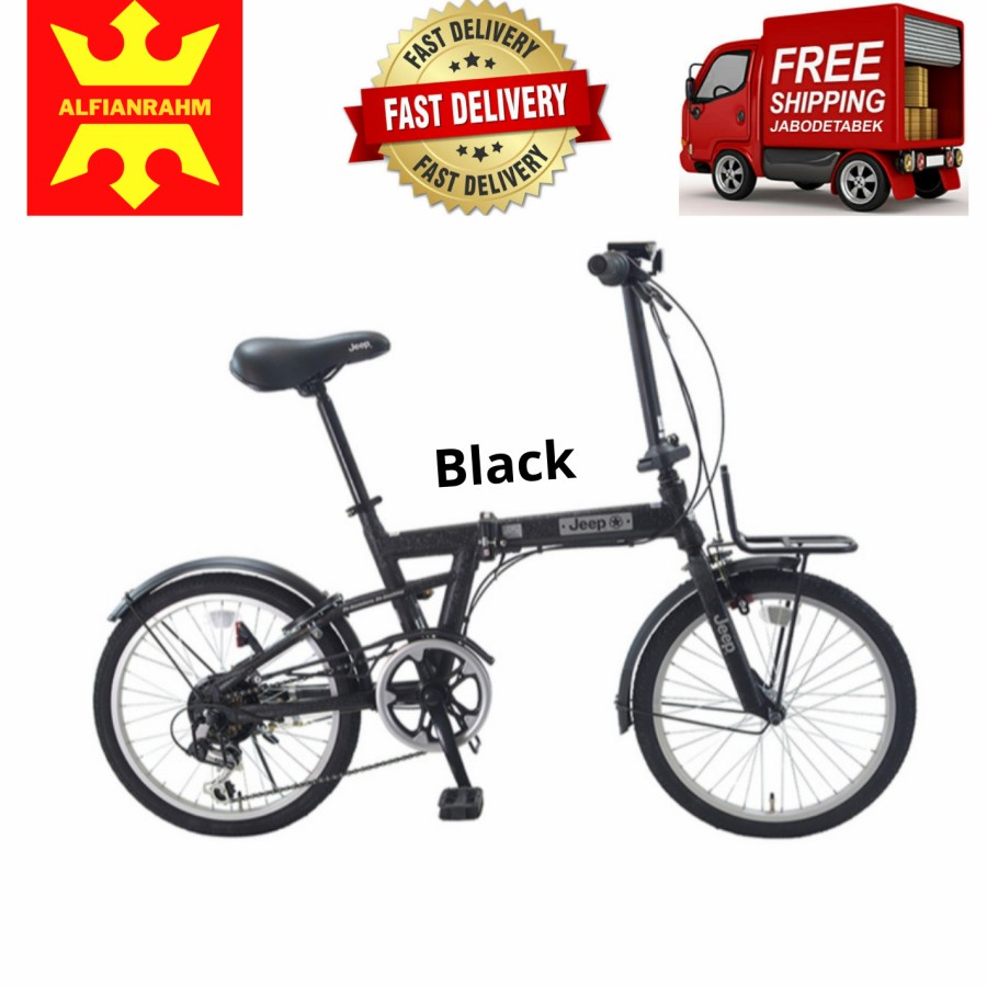 Sepeda Lipat Jeep FDB20G | Jeep Folding Bike 20