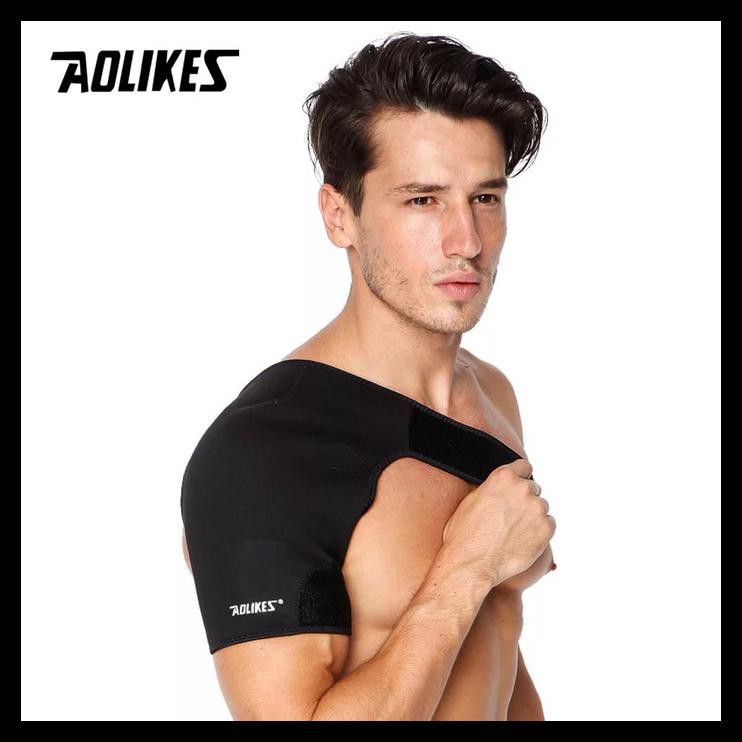 UNIK 1693 AOLIKES SHOULDER SUPPORT SLEEVE DEKER PELINDUNG PENYANGGA BAHU - kiri