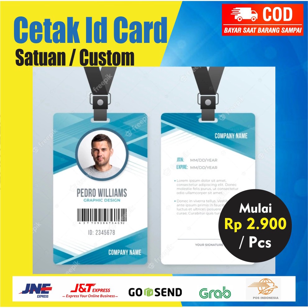 

CETAK ID CARD SATUAN CUSTOM