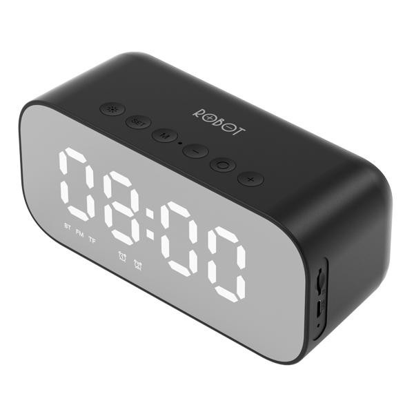 Speaker Bluetooth ROBOT RB560 Alarm Clock LED Indicator Jam Meja Digital