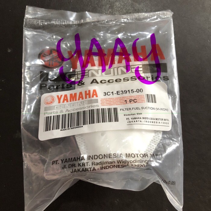 3C1 PAMPERS MOTOR FILTER SARINGAN PUMP FUEL FUELPUMP BENSIN POMPA VIXION OLD LAMA