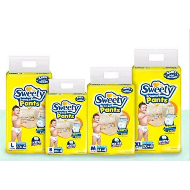 pampers sweety bronze