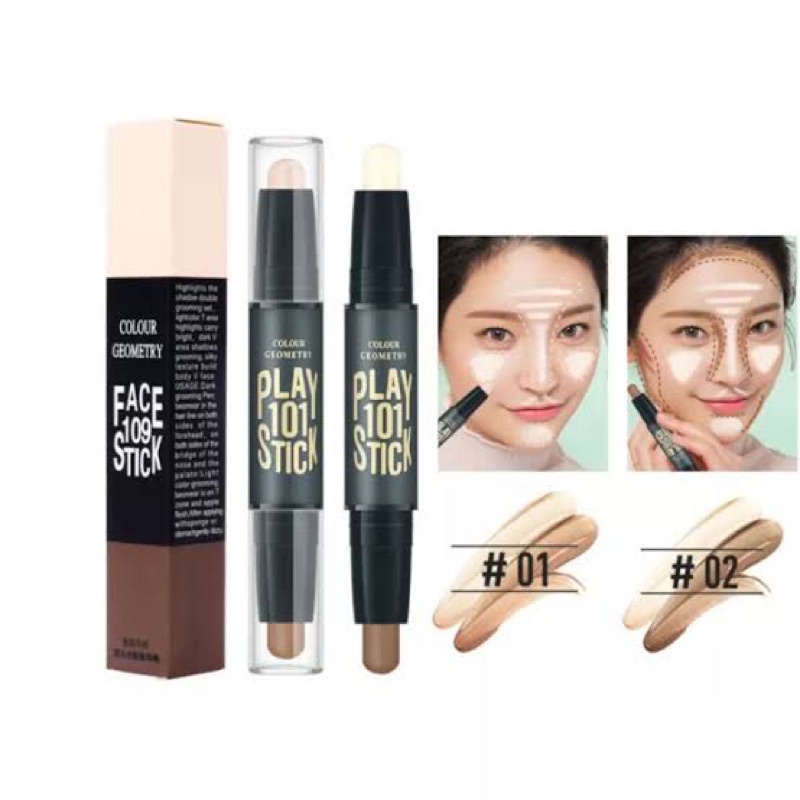 &lt;a.x&gt; lameila contour + concelear 2in1 - lameila contour stick