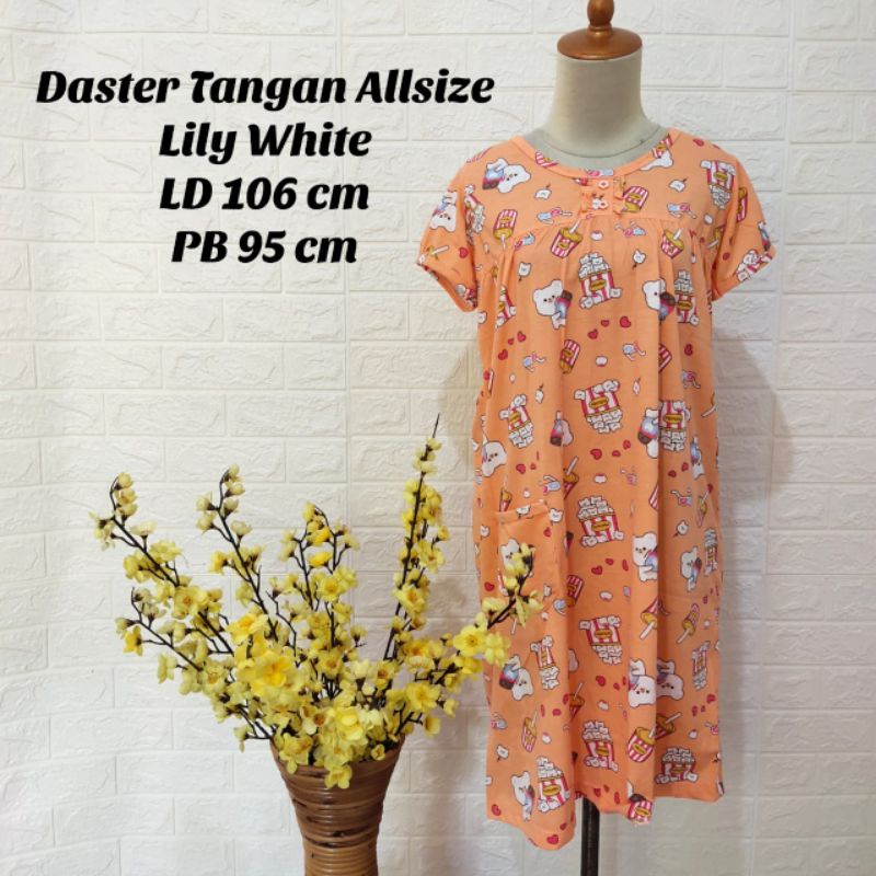 Daster Lily White Allsize