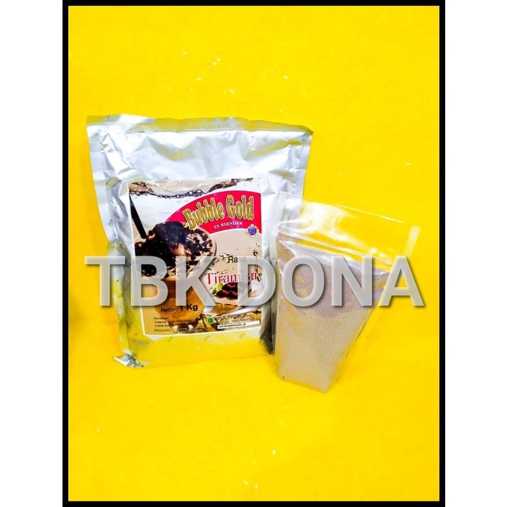

Bubble Gold Rasa Tiramisu 1Kg / Bubuk Minuman Rasa Tiramisu 1 Kg