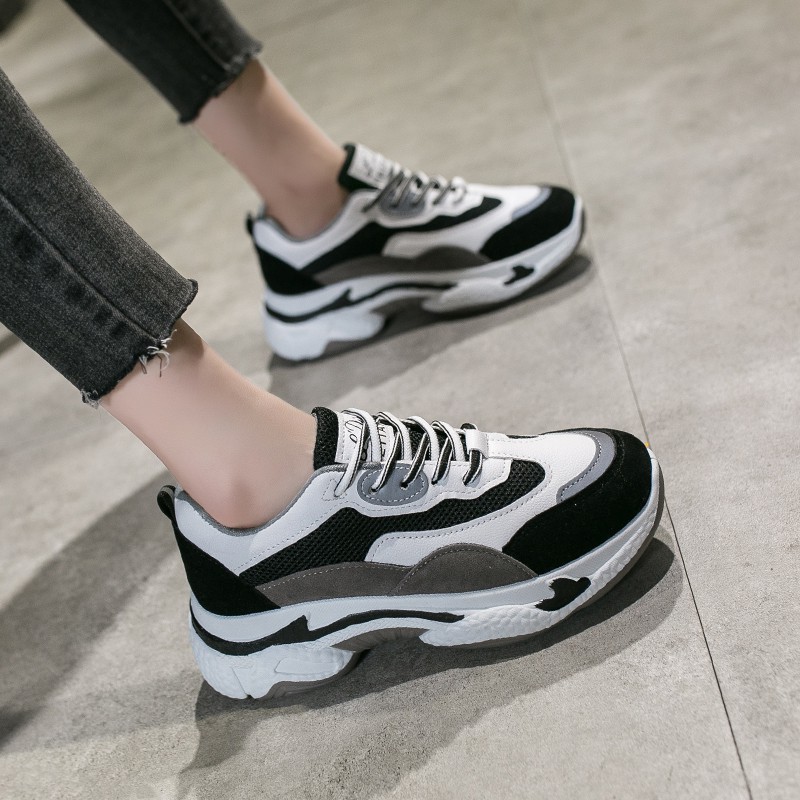 Retaily SHS021 Sepatu Sneakers Tali Kasual Wanita Ulzzang Korea Style Woman Casual Fashion Shoes