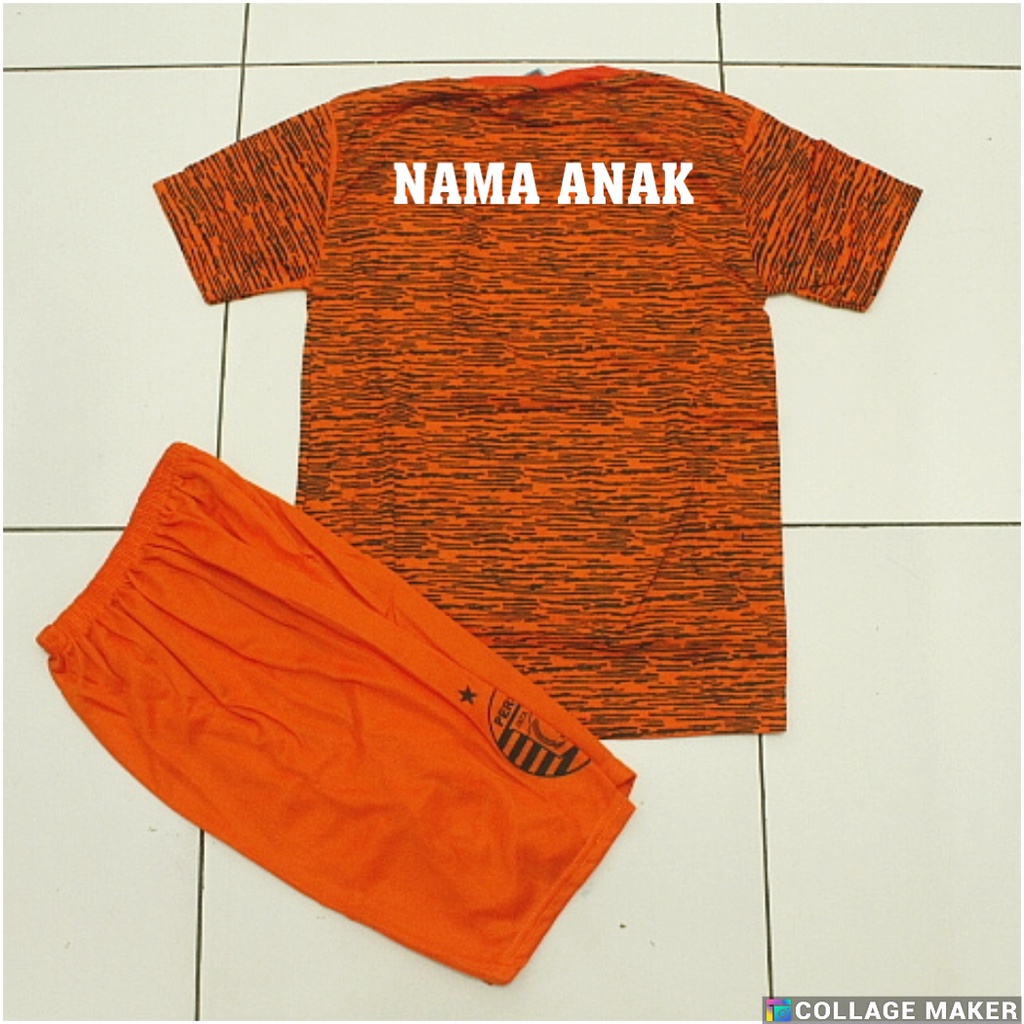 COD CUSTOM NAMA BAJU ANAK PERSIJA/SETELAN BOLA ANAK PERSIJA JAKARTA