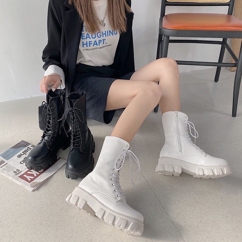 BT16 SEPATU BOOTS SEBETIS IMPORT PRIA WANITA KOREA BTS BRITISH INGGRIS MARTIN BIG SIZE 41 42 43