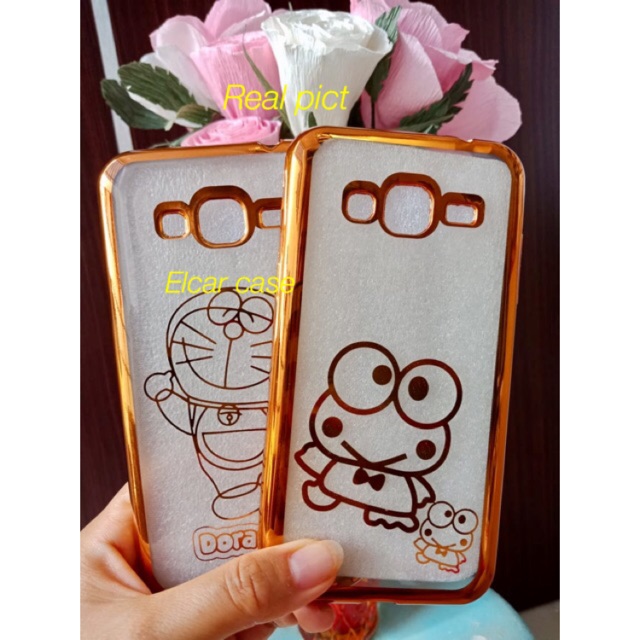 Soft case silikon karakter motif samsung galaxy j3 lama j3 2015 j300 j3 2016 j3 tahun 2016 j310