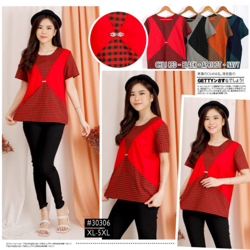 Baju atasan wanita / blouse wanita cantik / atasan cantik / baju atasan XL