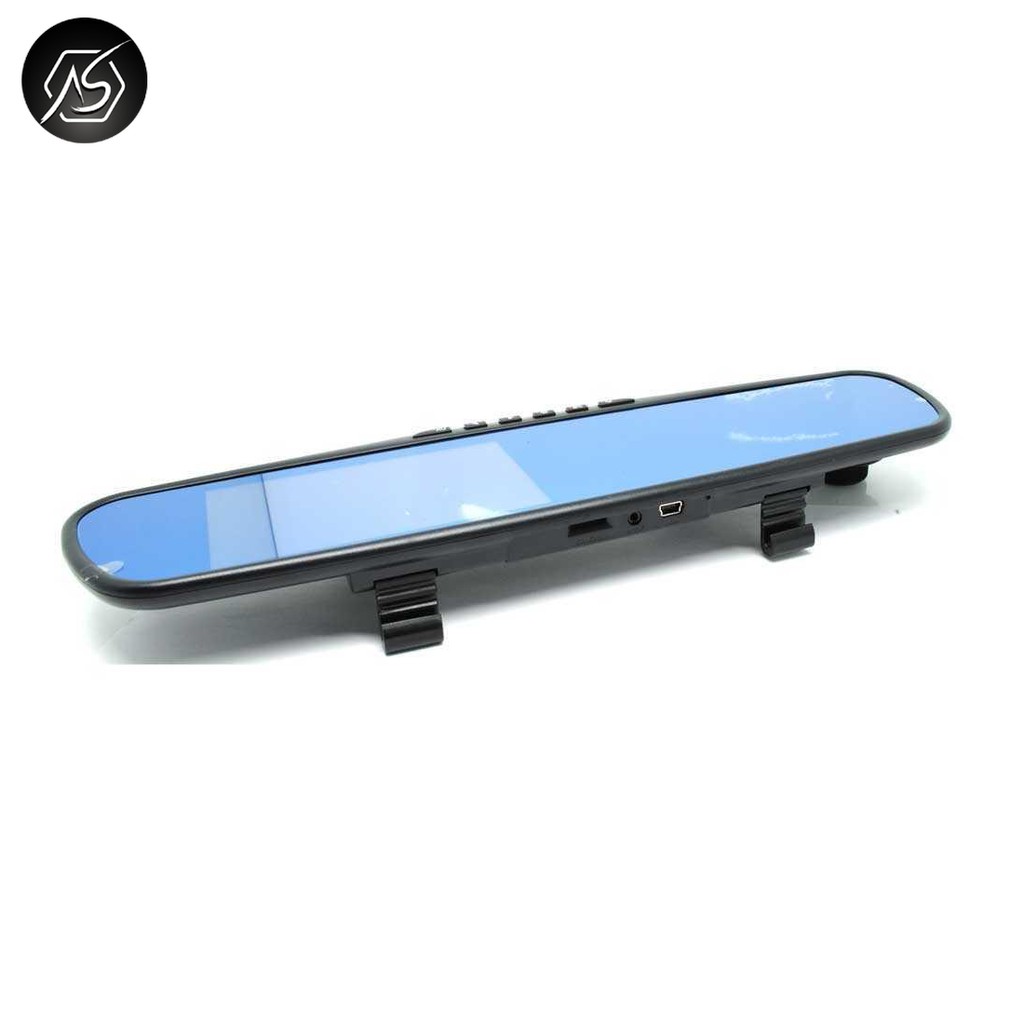 Anto Shop - Kaca Spion Rear View DVR Dual Kamera 1080P 4.3 Inch Display