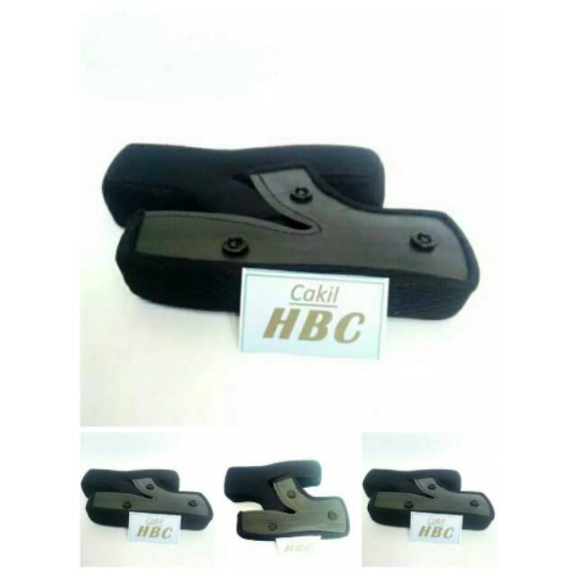 Busa Helm Cakil HBC Busa Pipi Cakil HBC Kancing Plastik_asesories helmet"ASMET