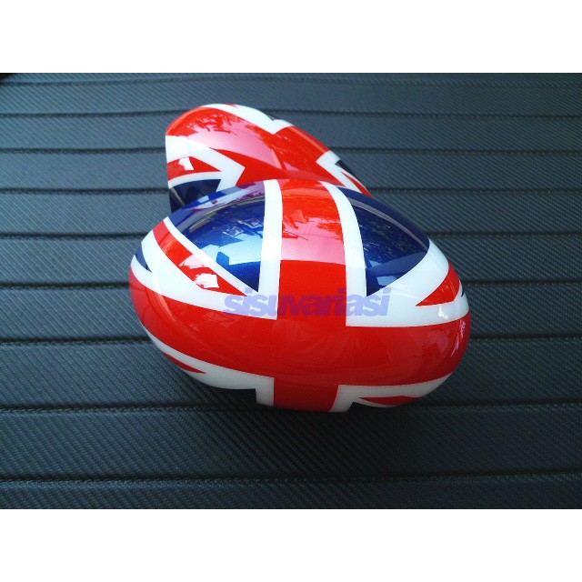 Aksesoris Mobil MINI COOPER Mirror Cover Spion Union Jack