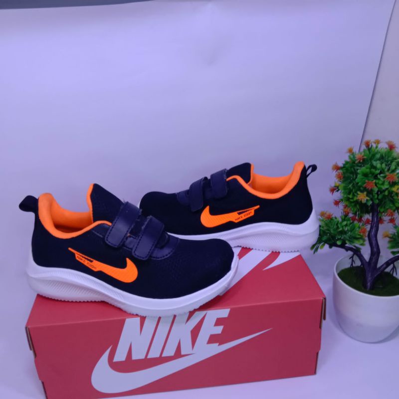 Sepatu Anak Laki-laki Sepatu Anak SD Sepatu Sekolah Anak cewek cowok Sepatu Anak Nike Zoom