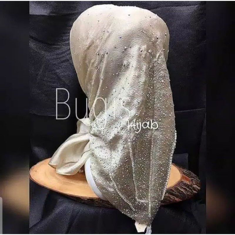 Kerudung Swarosky Mewah Original 100% by : Bugis Hijab