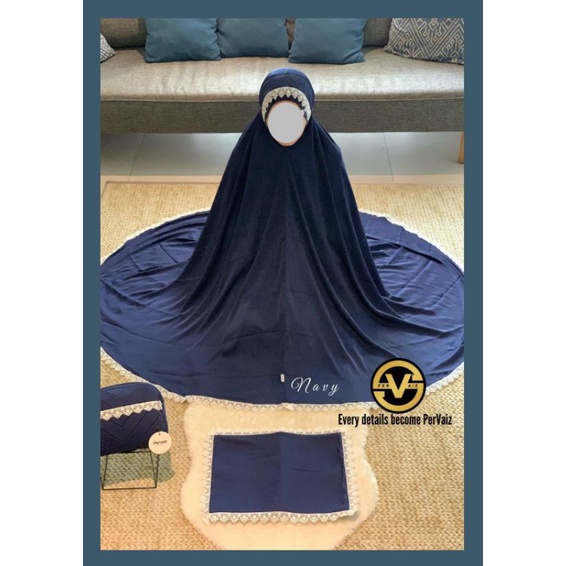 Bayar di Rumah | Mukena Silk Premium | Pervaiz