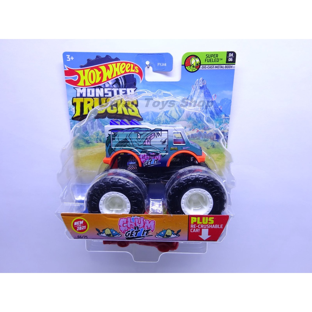 Hot Wheels Monster Trucks Chum Get It