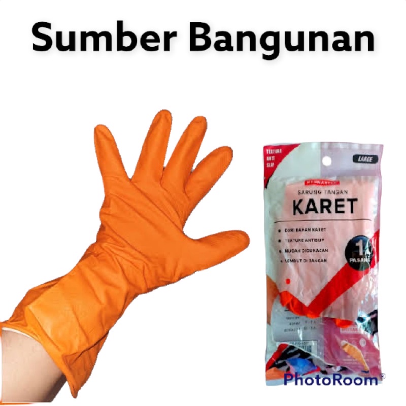 SARUNG TANGAN KARET / SARUNG TANGAN KARET TEBAL / SARUNG TANGAN KARET LATEX