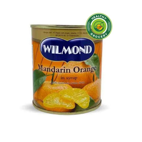 

Wilmond Mandarin Orange In Syrup 312gr Jeruk Mandarin Dalam Sirup