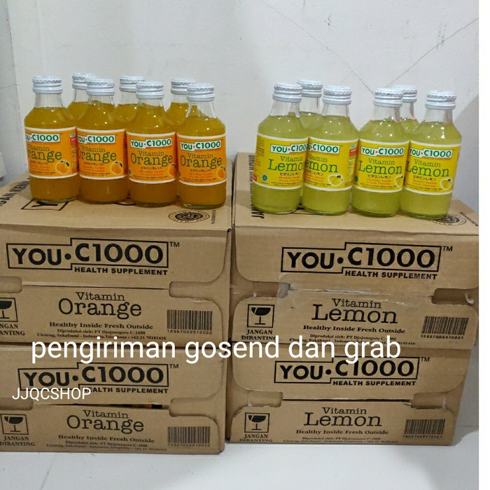 Jual Dijamin Puas You C 1000 1 Dus 30 Botol Lemon Indonesia Shopee Indonesia