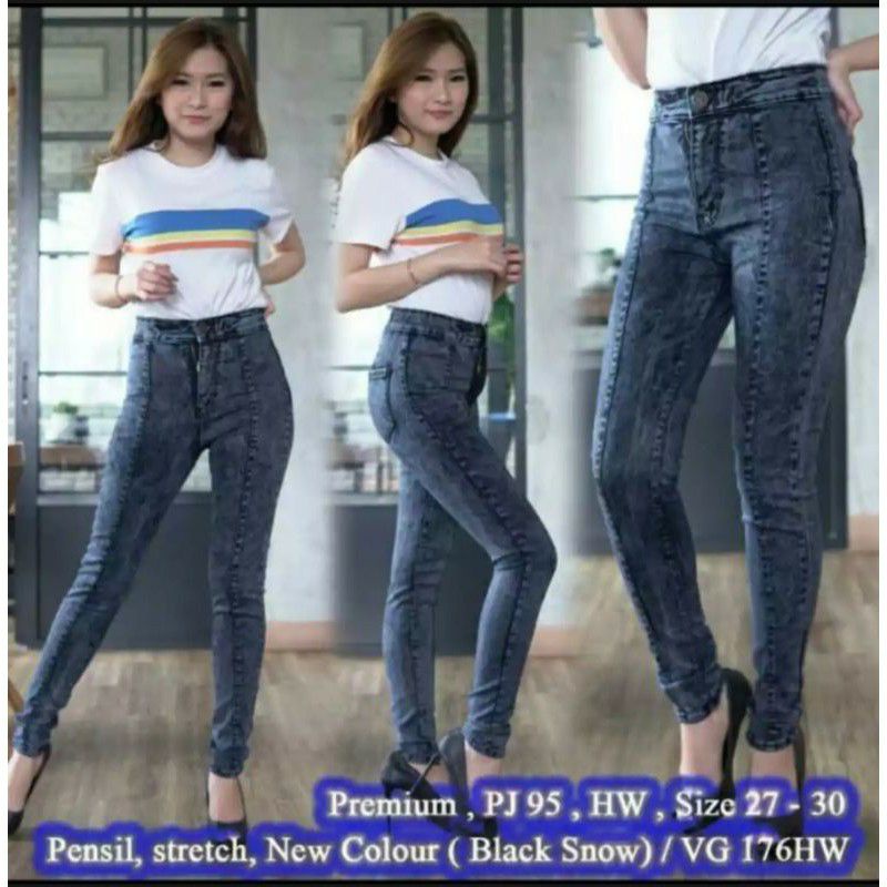 CELANA PANJANG//CELANA JEANS PANJANG WANITA//JEANS PREMIUM//CELANA HIGWAIST TULANG