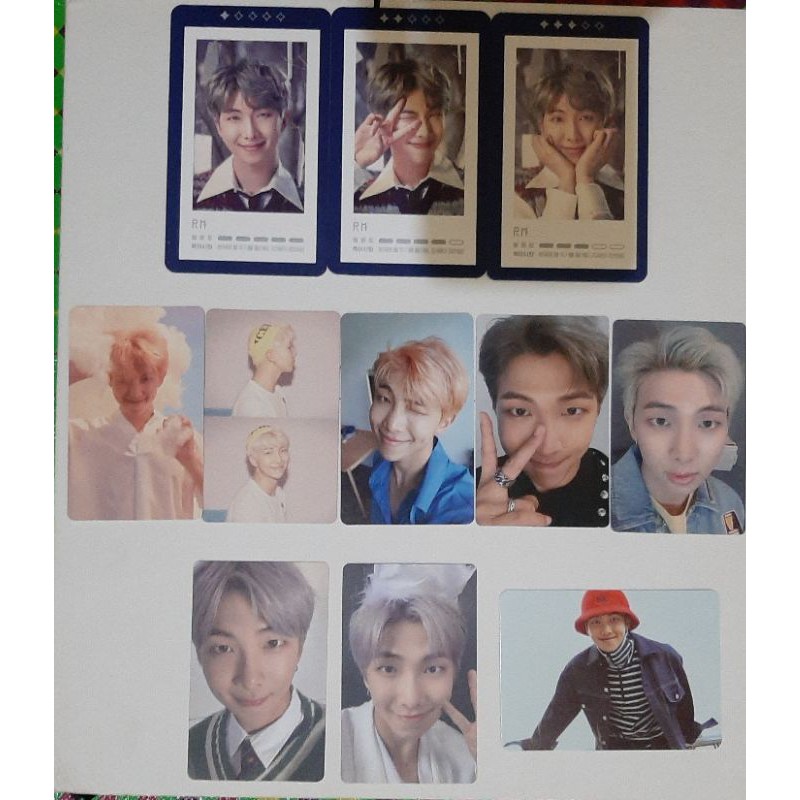 Photocard / PC BTS RM (Persona, Love Yourself Her, MOTS 7, Fake Love Japan)