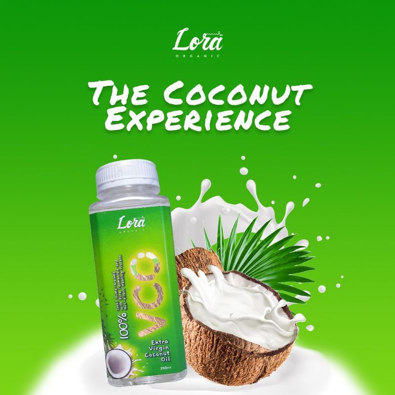 

VCO Virgin Coconut Oil | Minyak Kelapa Murni 250ml LORA