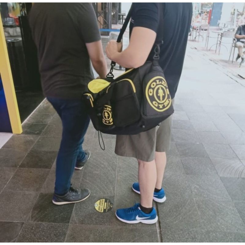 tas gold gym 2020 original desain terbaru