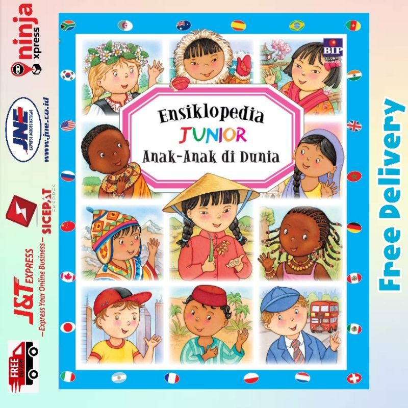 Ensiklopedia Junior Anak-Anak di Dunia Buku Ensiklopedia Gramedia