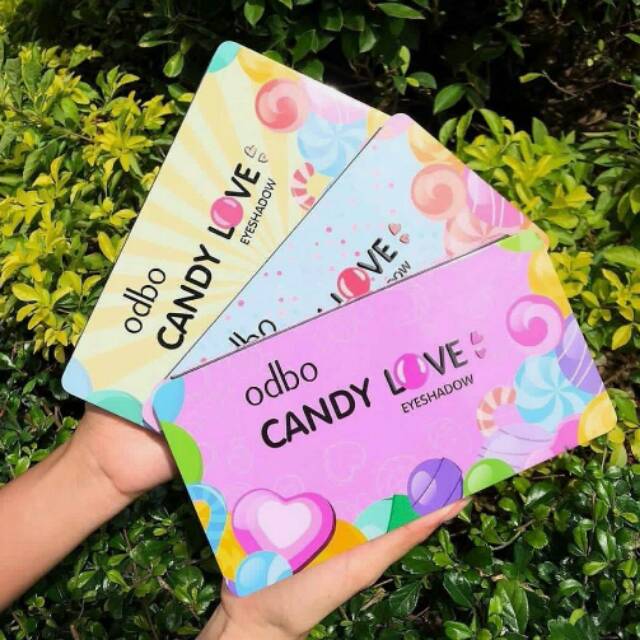 Odbo eyeshadow palette Candy Love Original Thailand