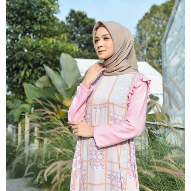 DRESS WANITA - MINERVA DRESS - DRESS  MUSLIM WANITA - PAKAIAN WANITA  - GAMIS WANITA - DRESS HIJAB