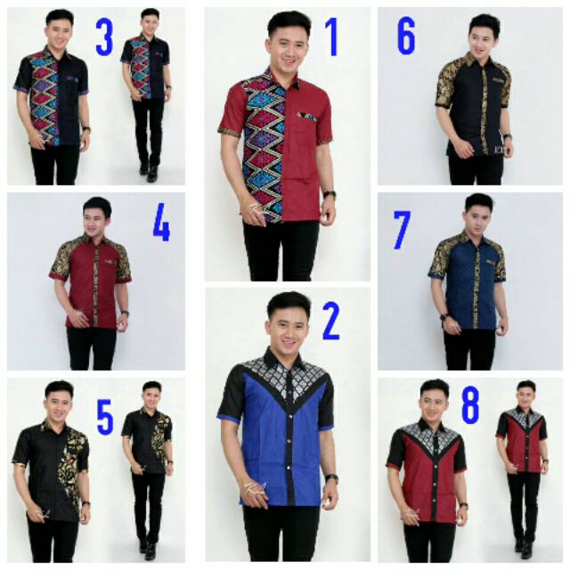 Hem Batik Kombinasi Songket