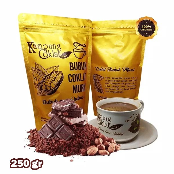 

Bubuk Coklat Murni 250Gr Spesial Promo dari Kampung Coklat || Coklat Powder Original
