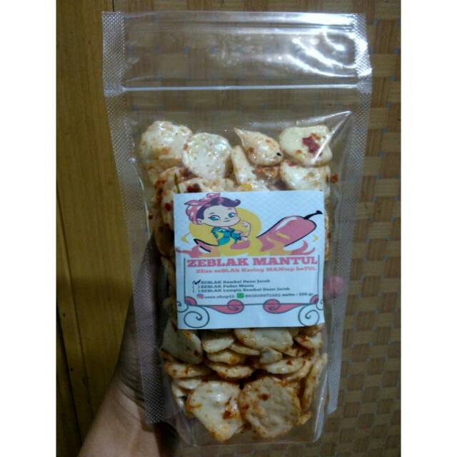 

Zeblak kering sambal daun jeruk