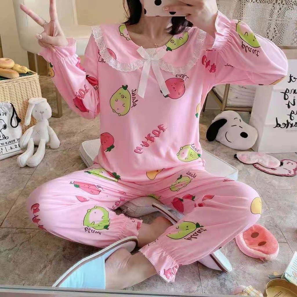 Leana58 Baju Tidur PP Perempuan