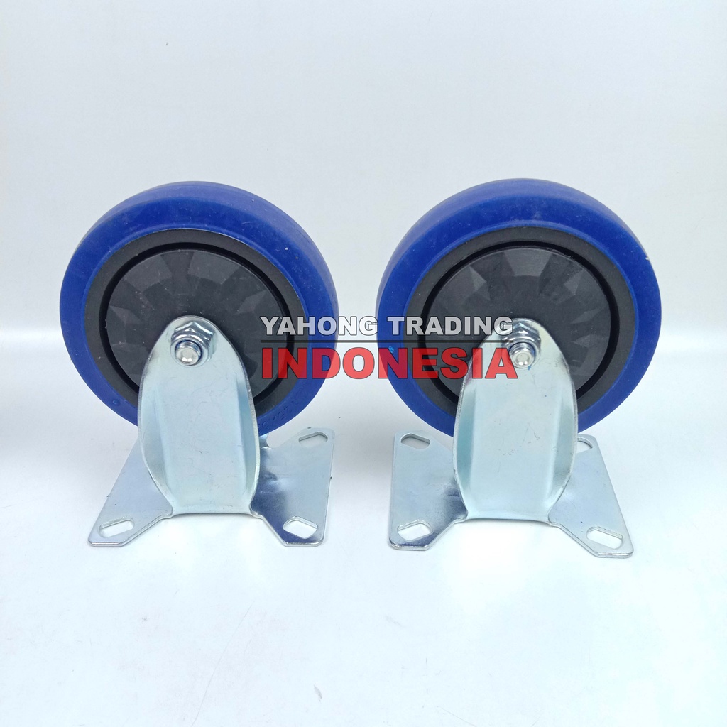 Roda Troli Trolley Wheel 1 Set 400kg